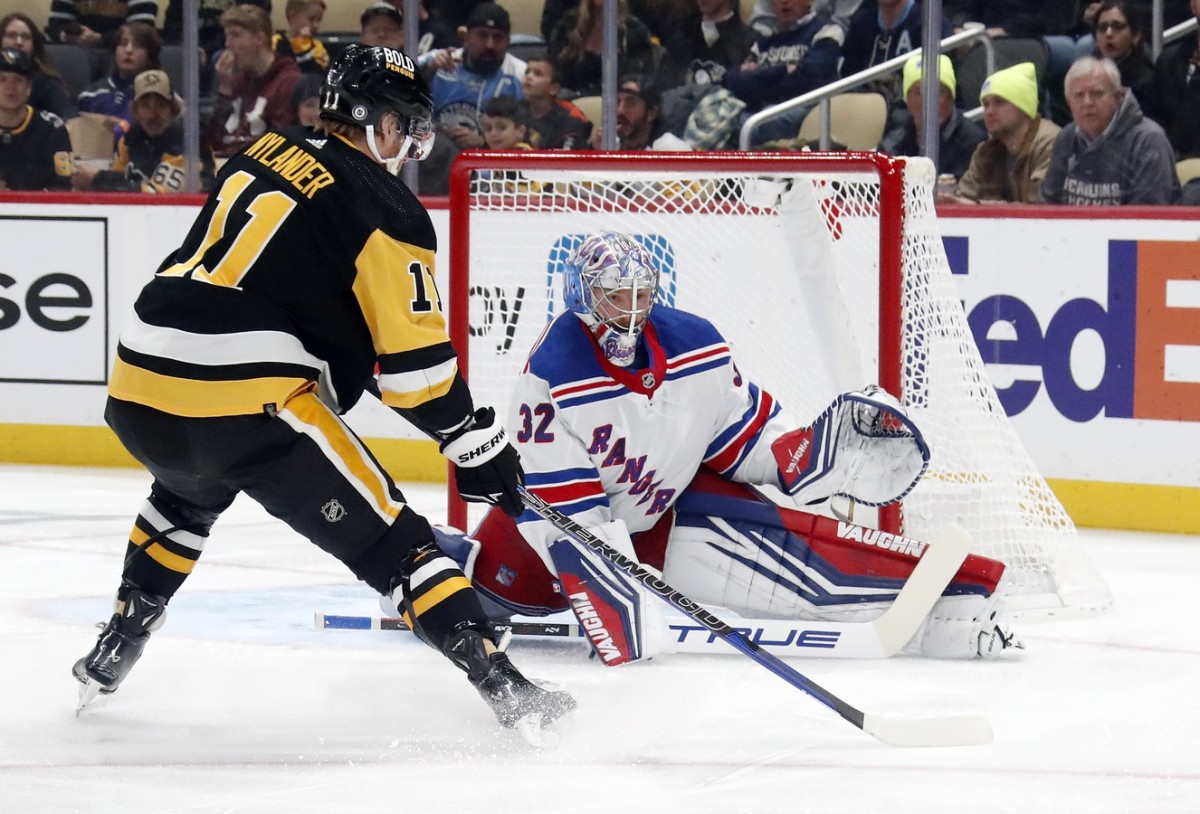 New York Rangers Hand Pittsburgh Penguins First Shutout Loss Of Season