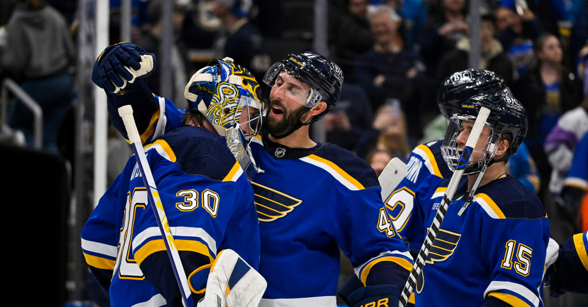 Blues' Scandella out several months after having hip surgery
