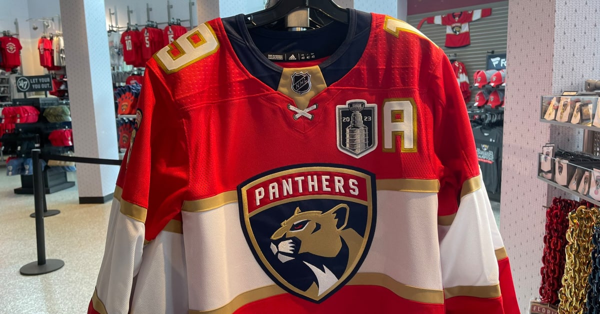 Florida Panthers 2023 Stanley Cup Final Player Jersey - All