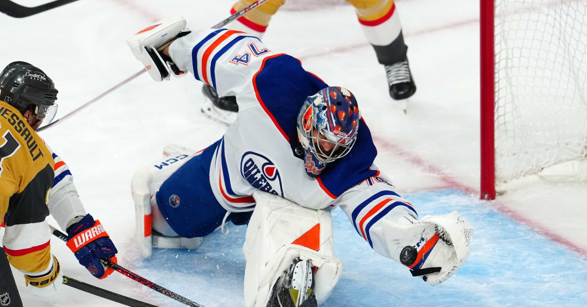 Oilers Goalie Pulls Off Save of the Year - The Hockey News Edmonton ...