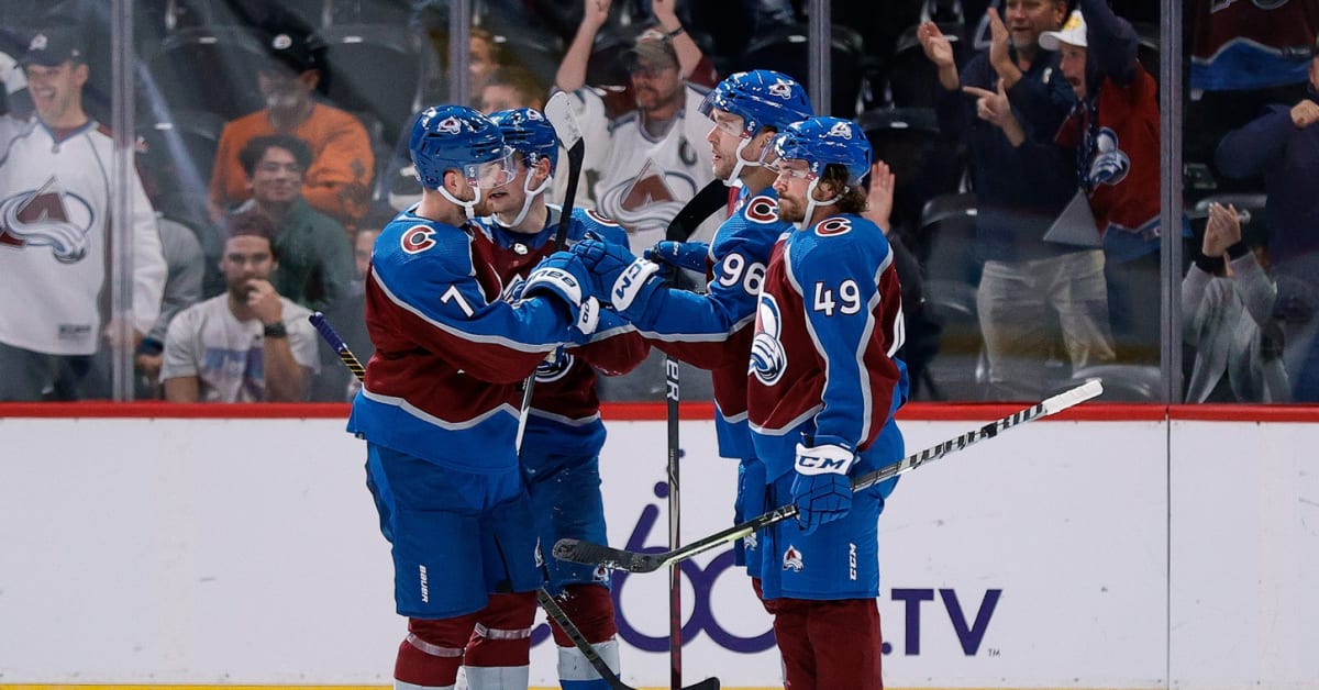 Avalanche preseason schedule Colorado to face off against 3 teams in 6