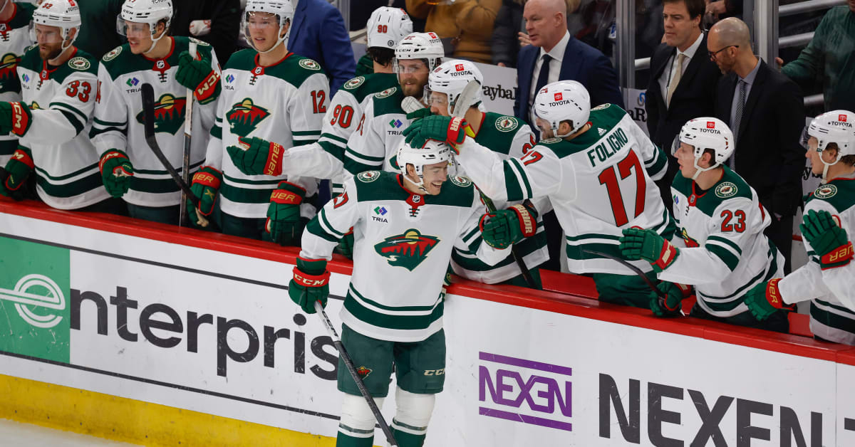 Jake Lucchini scores first goal with the Wild - The Hockey News ...