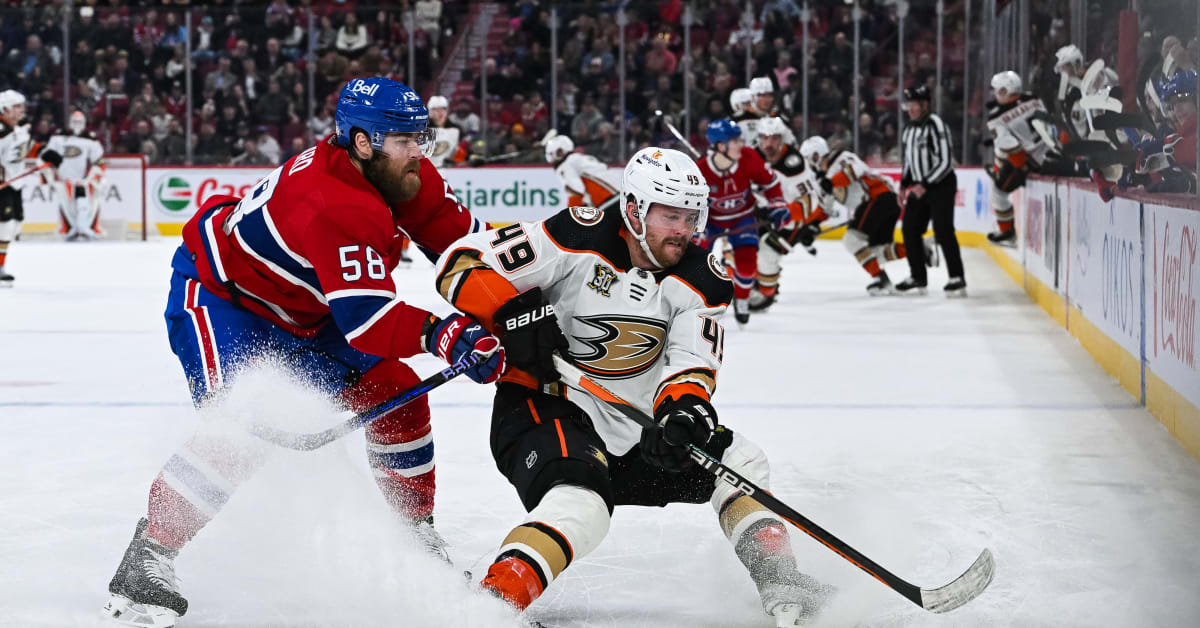 Takeaways From The Ducks 5-0 Loss To The Canadiens - The Hockey News ...