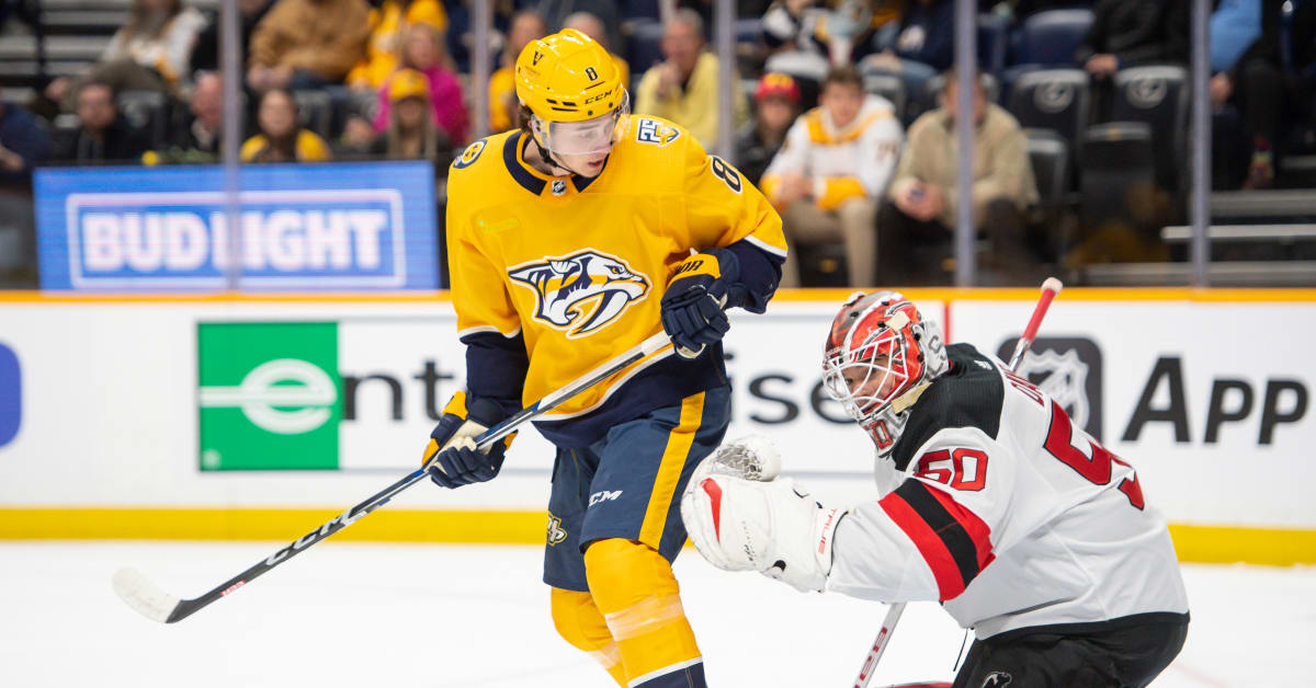 Devils Earn 42 Win Against Predators for First Regulation Win in