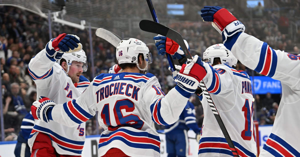 Rangers Salvage A Point In Toronto, Fall 4-3 To Maple Leafs In Shootout ...