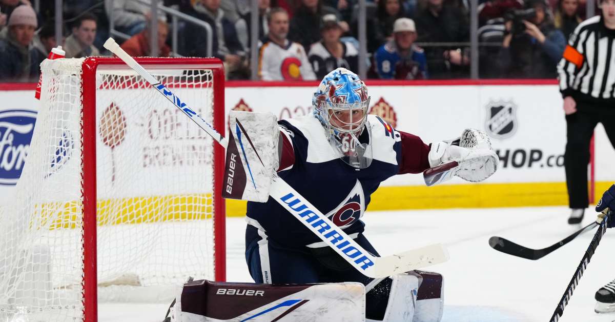 Avalanche Goaltender Justus Annunen Earns 2nd Shutout Against Chicago ...