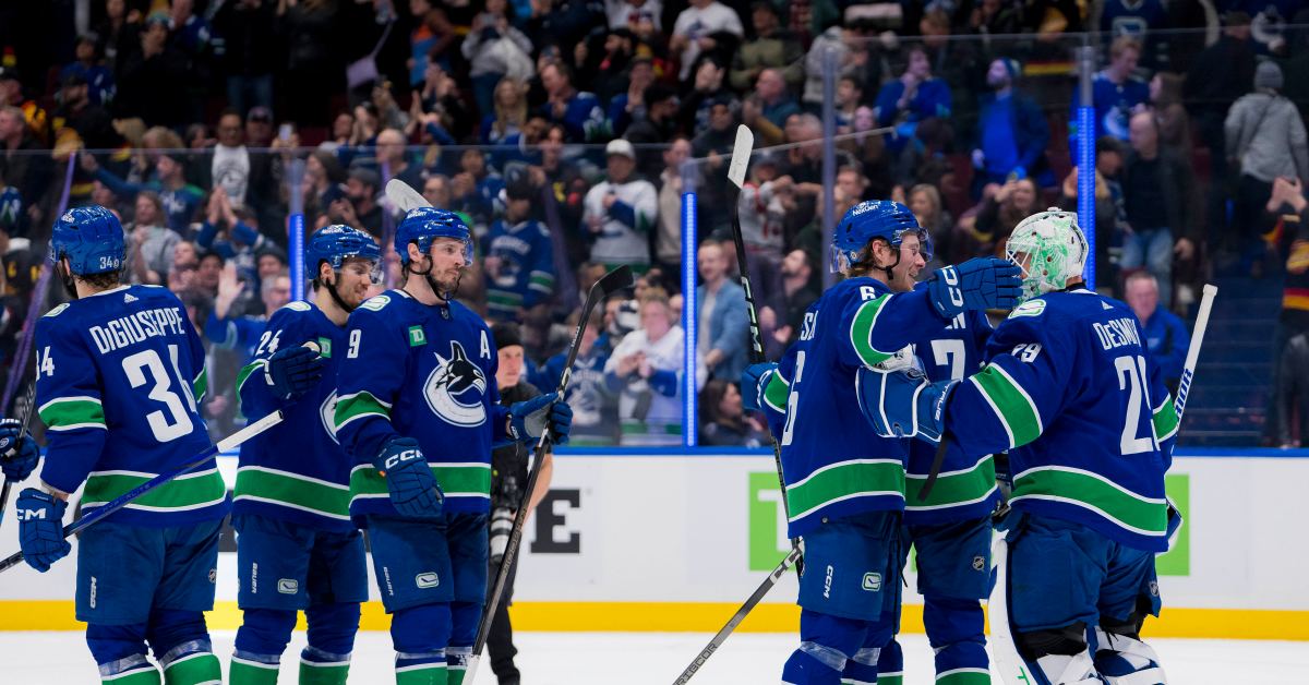 Canucks Can Clinch Playoff Berth During Homestand The Hockey News