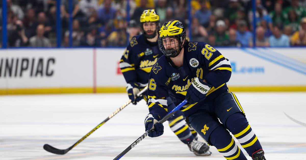 Two Devils Prospects Eliminated In The Frozen Four; Charlie Leddy ...