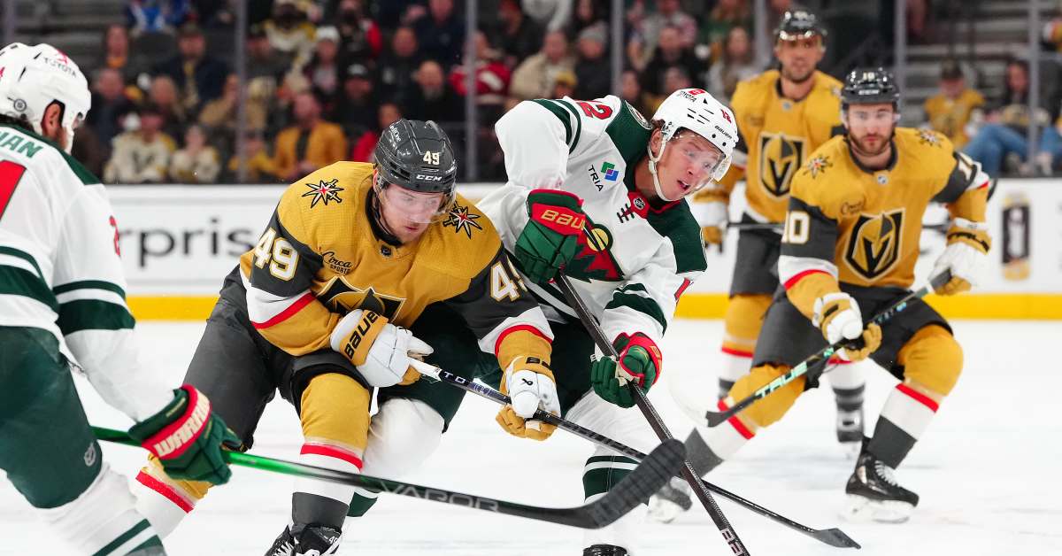 Wild vs Golden Knights Projected Lines The Hockey News Minnesota