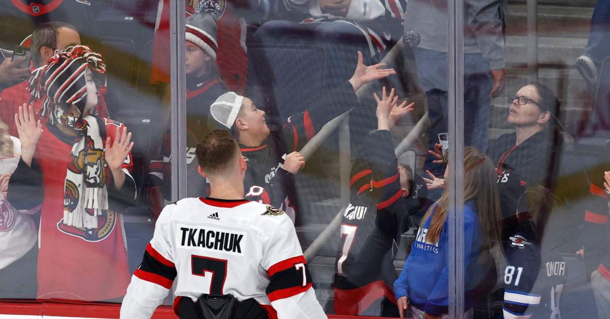 Just Stop It. Ottawa Senators Captain Brady Tkachuk Isn't Going ...