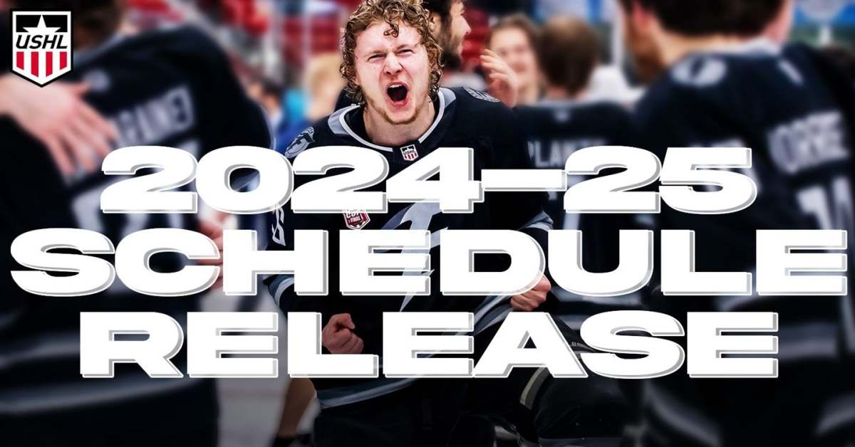 USHL Teams Get Creative With 202425 Schedule Release On Social Media