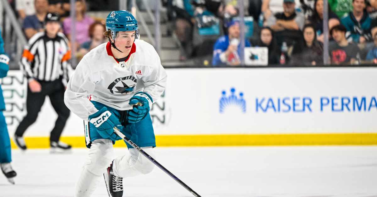 Macklin Celebrini Discusses His Time At Sharks Development Camp - The ...