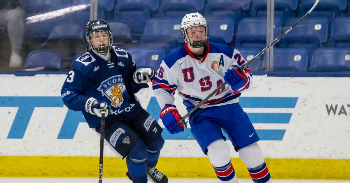 World Junior Championship Team USA Wins PreTournament Opener The