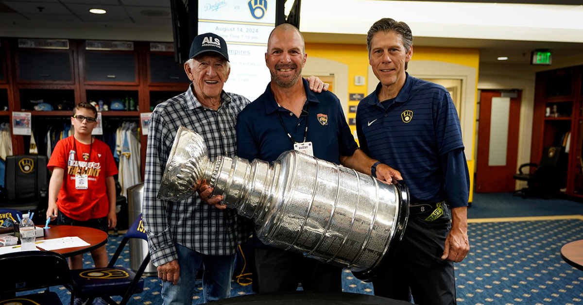 Photos and video: Panthers GM Bill Zito shares the Stanley Cup with many in Milwaukee