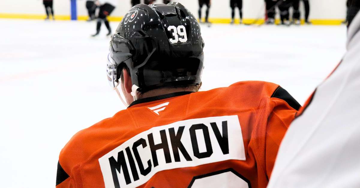 Matvei Michkov Named NHL Rookie Of The Month - The Hockey News ...