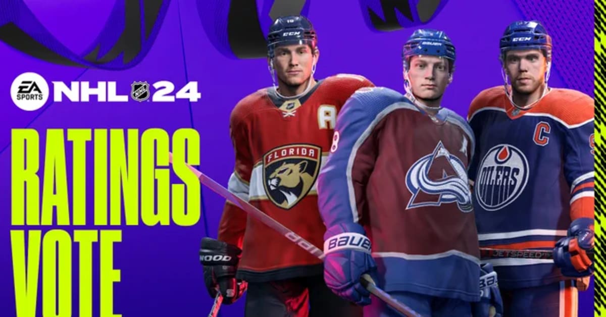 Colorado Avalanche player ratings in EA Sports NHL 24