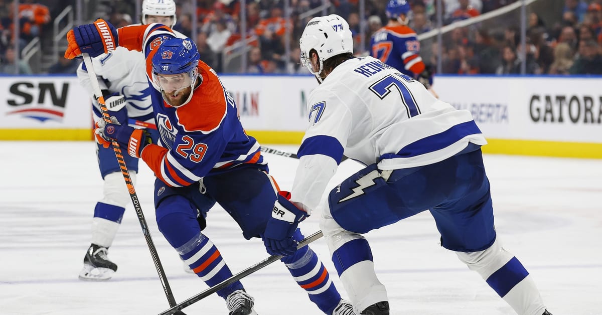 Oilers Vs Lightning Line Combinations, Starting Goalies & What Time The ...