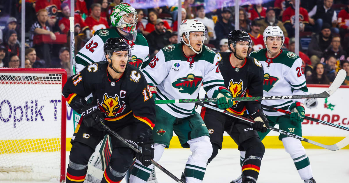 Flames Gameday Calgary Kicks Off A Four Game Road Trip Against The Minnesota Wild The Hockey