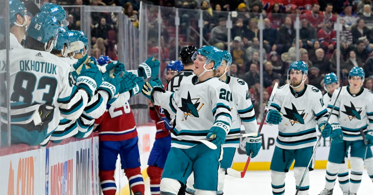 Sharks Energy Returns To End 12-Game Losing Streak; Beat Canadiens 3-2 ...