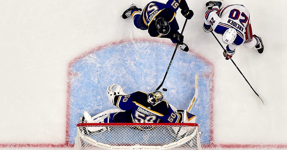 Blues Player Of The Game Vs. Rangers: Jordan Binnington - The Hockey ...