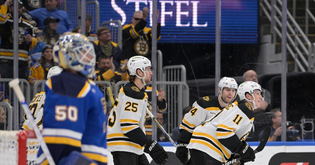 Game Day Preview: Boston Bruins Close Out Road Trip Against St. Louis ...