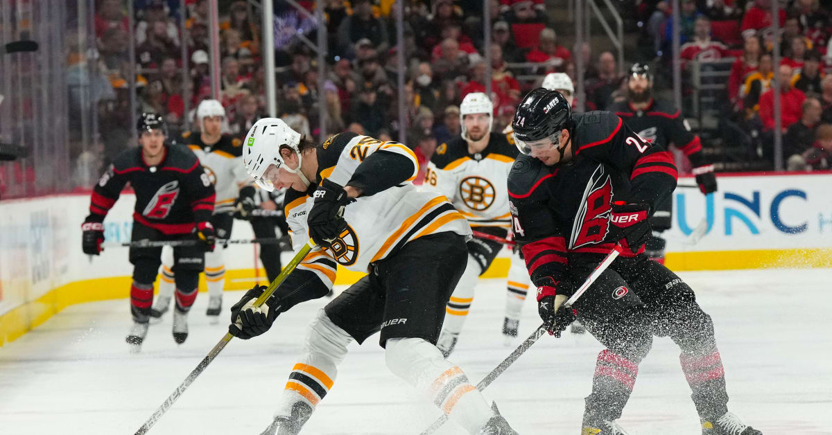 Game Day Preview: Boston Bruins Vs Carolina Hurricanes - Boston Bruins ...