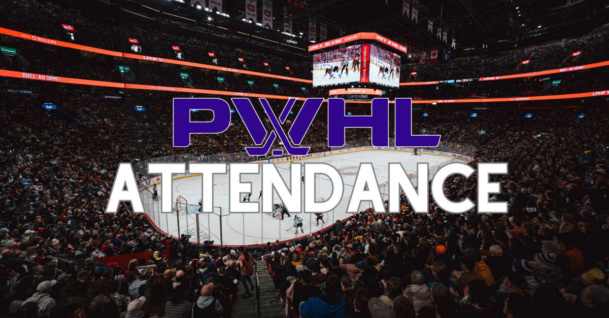 PWHL Attendance By Year The Hockey News Womens News, Analysis and More