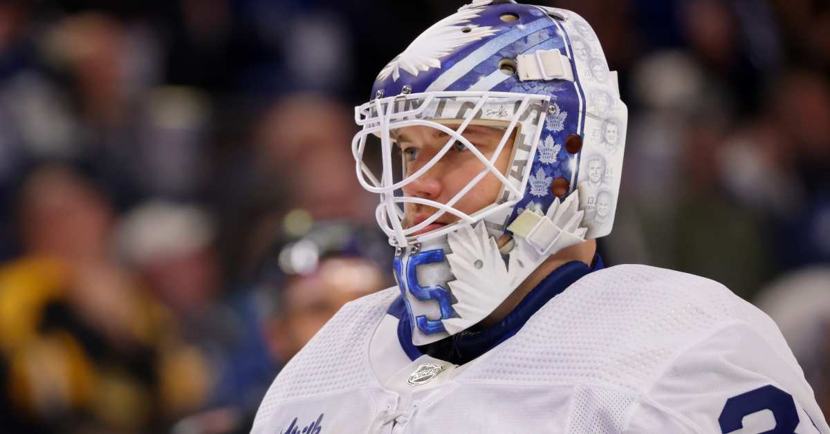 'F**k That S**t': Maple Leafs' Ilya Samsonov Puts On Goaltending Clinic ...