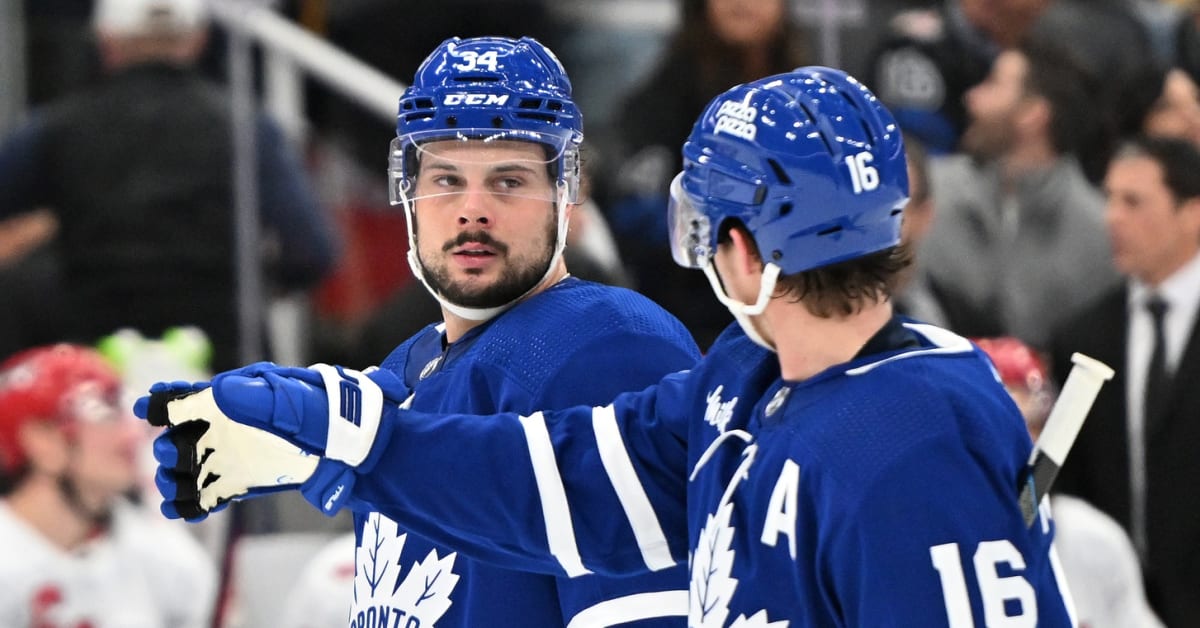 Why The Maple Leafs Shuffled Their Lines Again And Reunited Auston ...