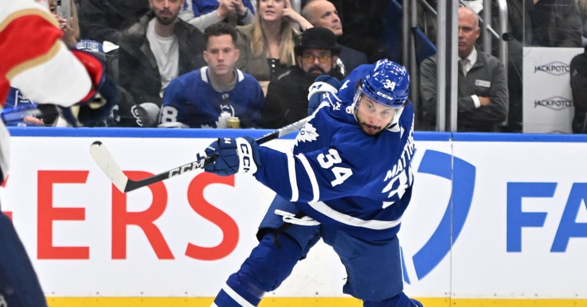 Auston Matthews Feels A Contract Extension With Maple Leafs Will Come ...