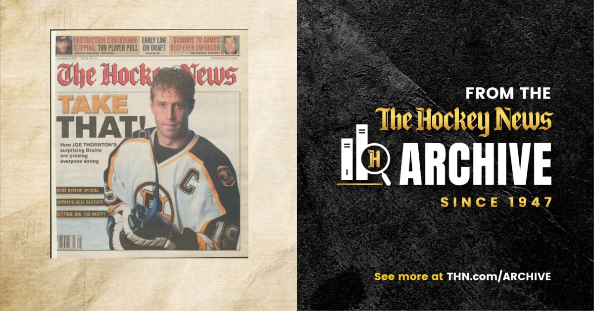 The Hockey News Archive: Plan 'B' - Boston Bruins News, Analysis And More