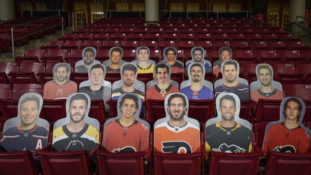 NHL player cutouts