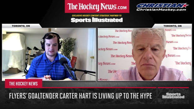 Carter Hart is living up to the hype