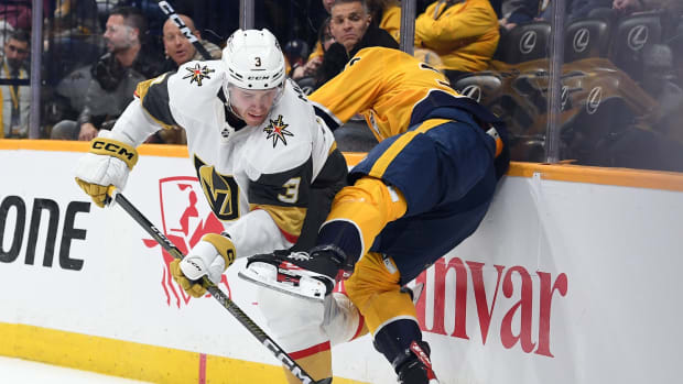 Nashville Predators center Thomas Novak (82) plays against the Boston  Bruins during the first period of an NHL hockey game Thursday, Dec. 2,  2021, in Nashville, Tenn. (AP Photo/Mark Zaleski Stock Photo - Alamy