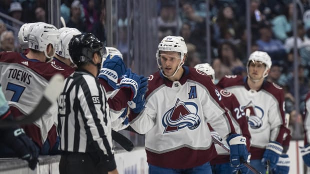 Mikko Rantanen passes Joe Sakic for most goals in a Colorado Avalanche  season - The Hockey News Colorado Avalanche News, Analysis and More