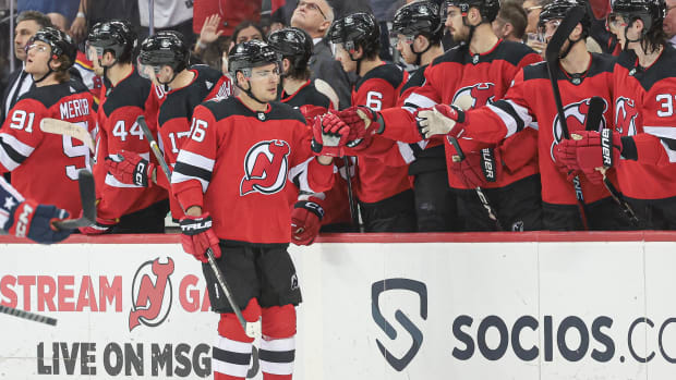 Game Recap: Bratt Tallies 3 Points in Devils Impressive 6-0 Victory Over  Flyers - The New Jersey Devils News, Analysis, and More