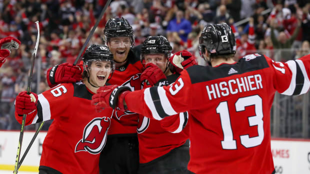 Devils Wrap: First Round of Roster Cuts, Recchi Returns to the Metro, Meier  and More - The New Jersey Devils News, Analysis, and More