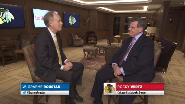 Los Angeles Kings' Luc Robitaille in Conversation with W. Graeme Roustan 