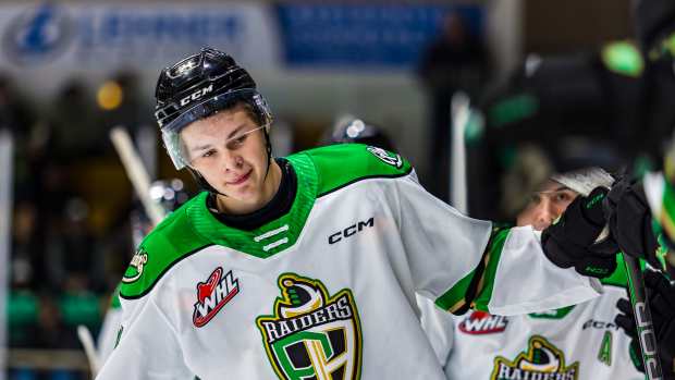 Ryder Ritchie of the Prince Albert Raiders