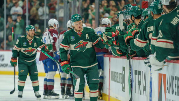 Minnesota Wild players to wear camouflage jerseys to support troops,  charity - NBC Sports