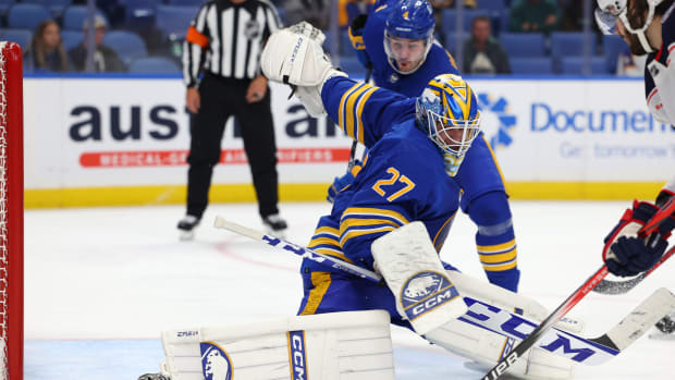 Sabres back in black and red alternate jersey for 15 games in 2023