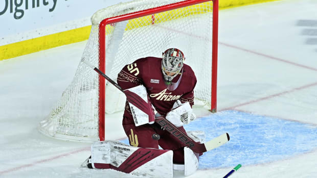 Maveric Lamoureux REACTION, Arizona Coyotes make #29 pick in 2022 NHL Draft  