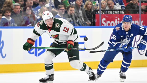 Mason Shaw out for the season with fourth ACL injury of his career;  sustained during Minnesota Wild's 4-1 loss