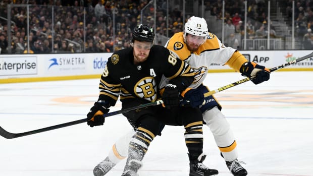 Boston Bruins' Investment in Charlie Coyle, Trent Frederic Pays Off in 3-1  Win Against San Jose Sharks - Boston Bruins News, Analysis and More