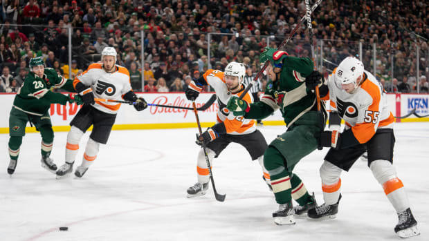 Minnesota Wild PR on X: With his assist on the Marcus Johansson goal, Matt  Boldy recorded his 100th career NHL point (45-55=100) and he now has 21  points in his last 16