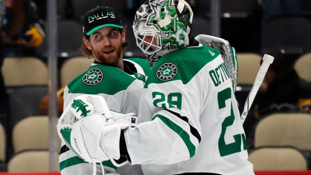 Stars notebook: Nils Lundkvist returns to lineup, Jake Oettinger stays in  goal
