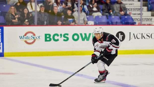 Cameron Schmidt of the Vancouver Giants