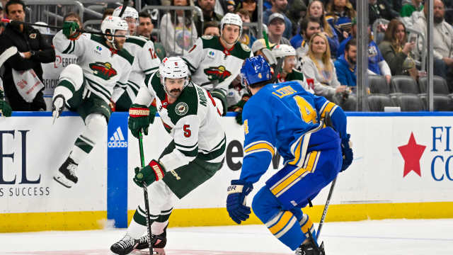 Wild fall 5-4 to Blues in overtime, miss opportunity to gain ground in  wild-card race - The Hockey News Minnesota Wild News, Analysis and More