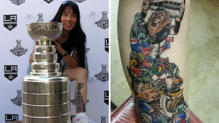Epic Stanley Cup tattoo is real. And it's spectacular - The Hockey News