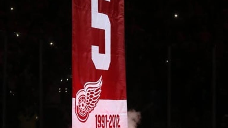 Last Game at Joe Louis Arena - Pre Game Ceremony - In Play! magazine